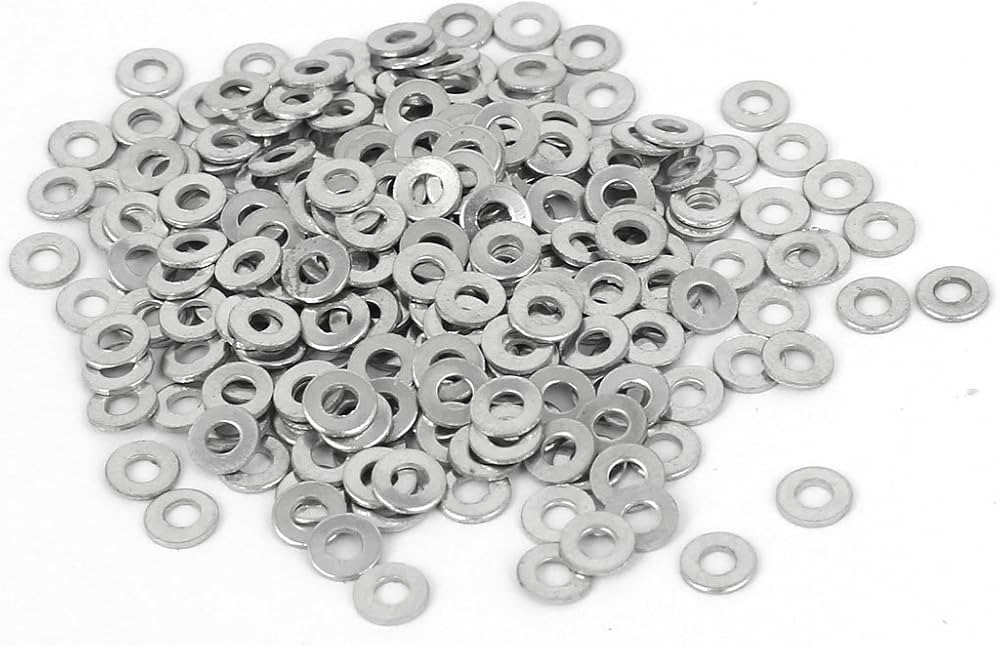 Amazon | uxcell 平ワッシャー 2mm x 4mm x 0.5mm 亜鉛メッキ フラット Amazon | uxcell 平ワッシャー 2mm x 4mm x 0.5mm 亜鉛メッキ フラット